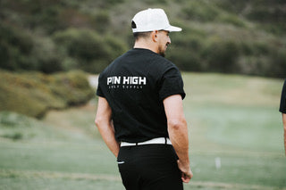 White High-Crown Rope Hat - Pin High Golf Supply