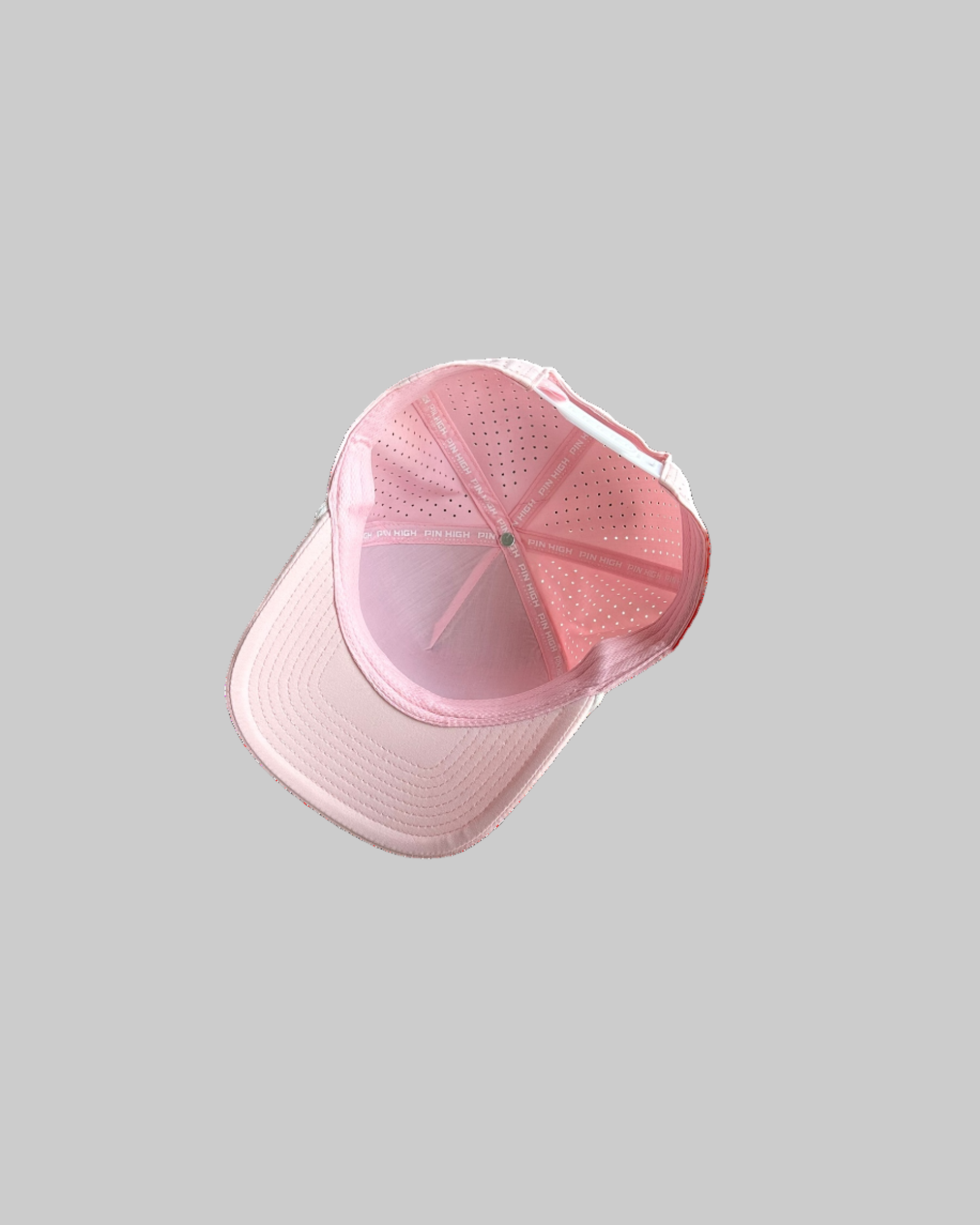 Classic Logo Pink Rope Hat - Pin High Golf Supply
