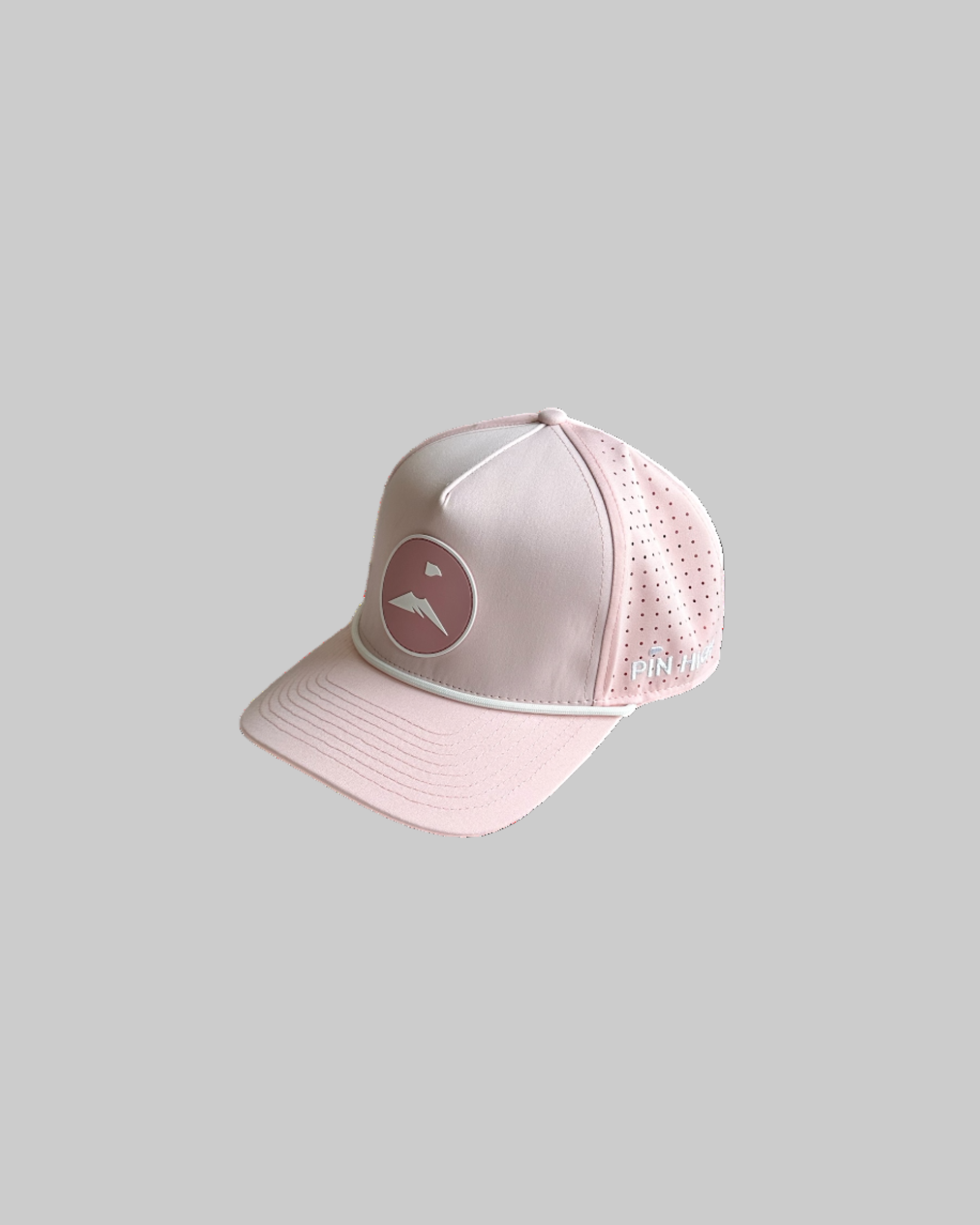 Classic Logo Pink Rope Hat - Pin High Golf Supply